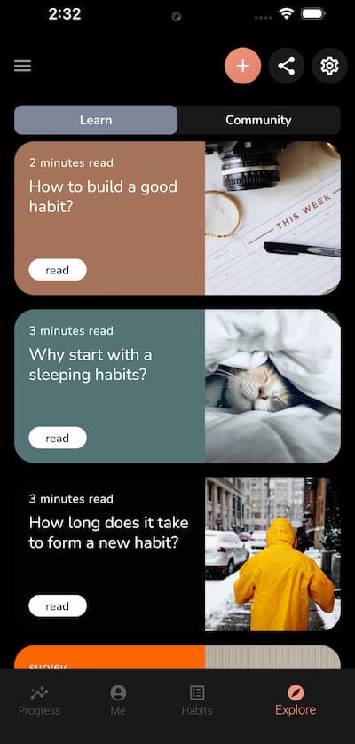 Yourhabit app screenshot 4